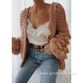 Sweater Cardigan Comfortable Loose Knitted Sweater